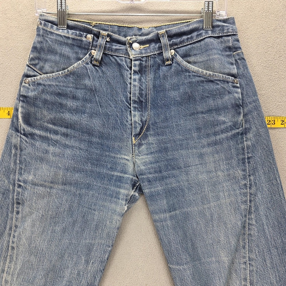 Vintage Levis Engineered Jeans Mens Blue Twisted Zip Fly Fits 28x28 - Picture 11 of 16
